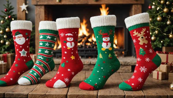 Découvrez les chaussettes de noël parfaites pour vos fêtes!
