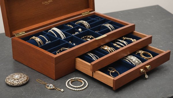 Coulobre - boite à bijoux & rangement bijoux : elevez votre style !